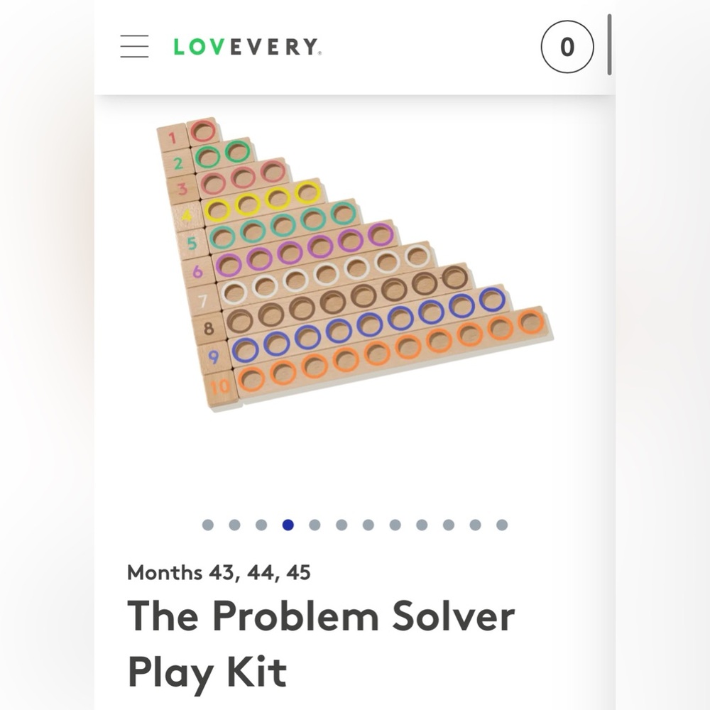 Lovevery Math Bars & Counting Tiles